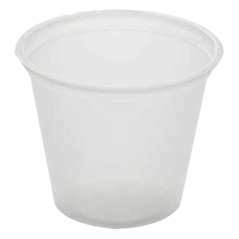 Plastic Food Portion Cups, 0.75 Oz, Clear, Tube Of 250 (Min Order Qty 7) MPN:PC075TB