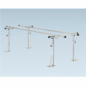 Floor Mounted Parallel Bars Height/Width Adjustable 24' L 15-4067