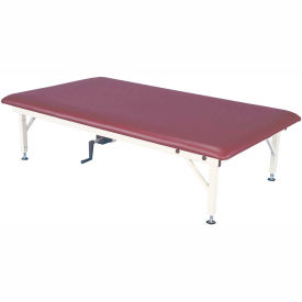 Manual Bariatric Hi-Low Steel Mat Platform Table 900 lb Capacity 84
