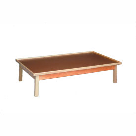 Fixed Height Raised Rim Platform Table 84