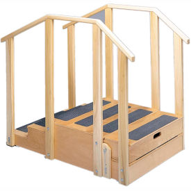 One-Sided Compact Training Stairs with Platform 55