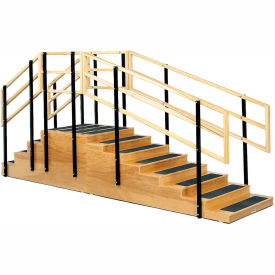 Two-Sided Convertible Training Stairs with Platform 36
