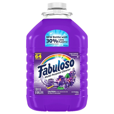 All Purpose Cleaner, Bottle, 1 gal, Concentrated, Lavender, 4 PK MPN:153058