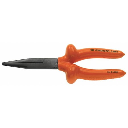 7 7/8 in Needle Nose Plier, Side Cutter Cushion Grip Handle MPN:FA-185.20AVSE