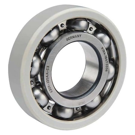 Deep Groove Radial Ball Bearing, 6314 Industry Number, Open Closure, 70 mm Bore Dia, Alloy Steel MPN:6314-J20AA-C3