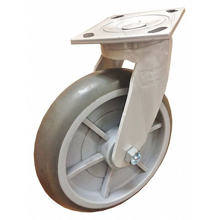 Casters, Thermoplastic Rubber, 6