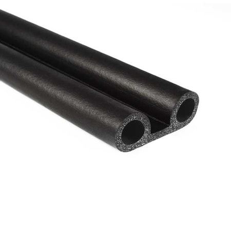 Seal, EPDM Rubber, Black, 50 ft L MPN:RS1036-50