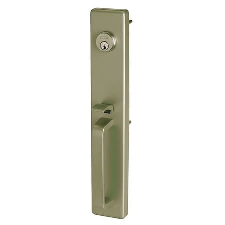 Escutcheon Pull w/Lock and Thumbpiece MPN:512TP SP313