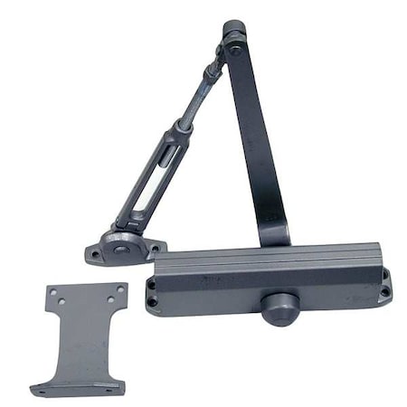 Manual, Hydraulic, SC60 Series Surface Closers, Door Closer, Standard Duty Interior, Aluminum MPN:SC61A HWPA AL