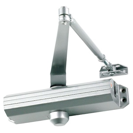 Manual, Hydraulic, SC60 Series Surface Closers, Door Closer, Standard Duty Interior, Aluminum MPN:SC61A RWPA AL