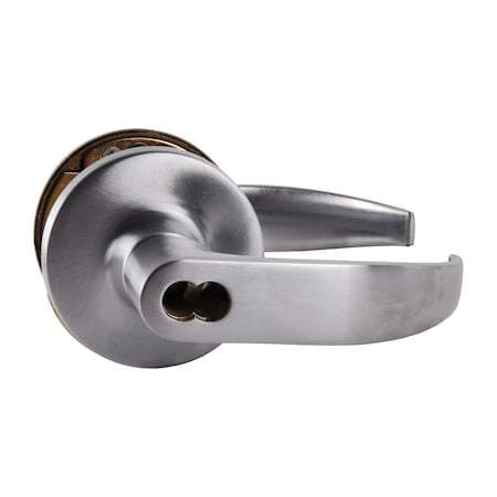 Electrified Locked Storeroom, Quantum Lever, SFIC Less Core, US26D MPN:T881BD Q 626 24V