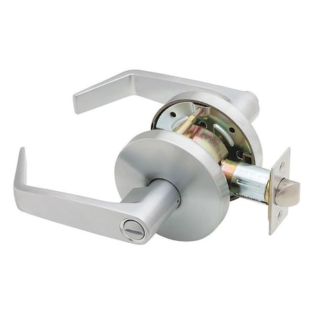 Lever Lockset, Mechanical, Privacy, Grd. 2 MPN:W301S D 626