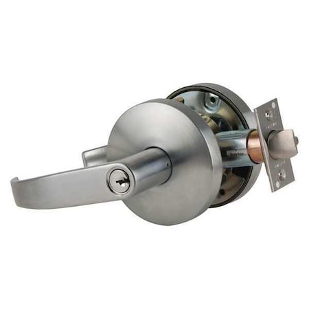 Lever Lockset, Mechanical, Entrance, Grd. 2 MPN:W511CP6D Q 626