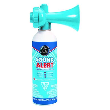 Personal Safety Horn, 120db, Plastic Horn, Height: 11 in MPN:FSA6