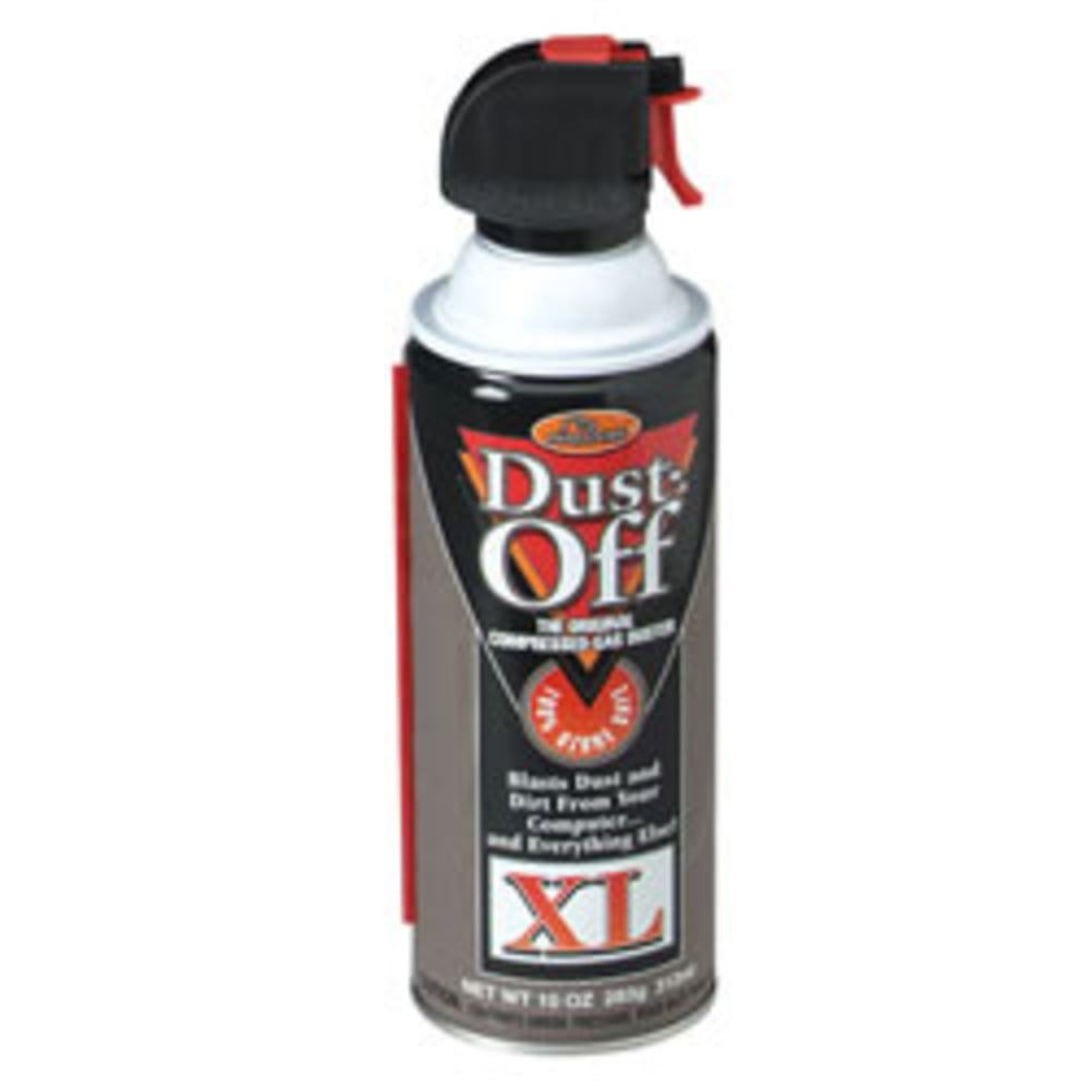 Dust-Off Plus Disposable Compressed Gas Duster, 10 Oz Bottle (Min Order Qty 12) MPN:DPSXL