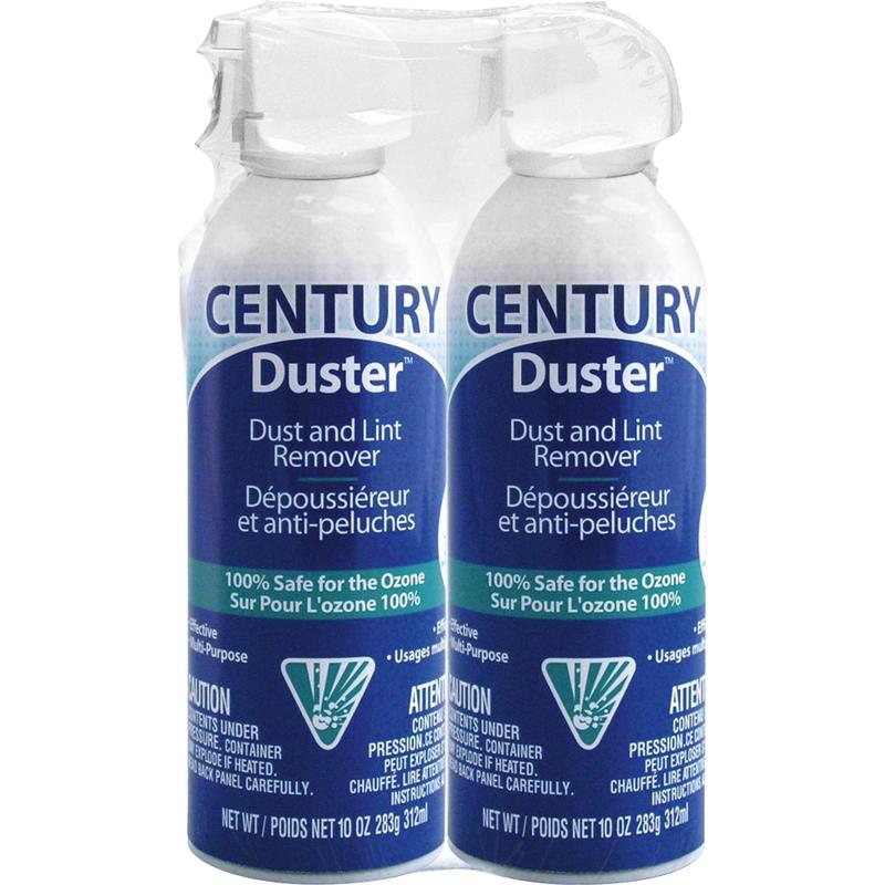 Century Gas Compressed Duster For Home/Office Equipment, 10, Oz, Pack Of 2 (Min Order Qty 2) MPN:CDS2