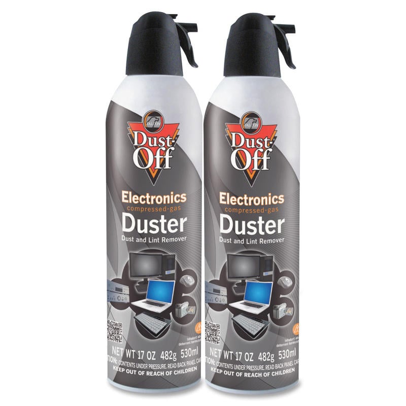 Falcon Dust-Off Electronics Duster, 17 Oz, Pack Of 2 MPN:DPSJMB2