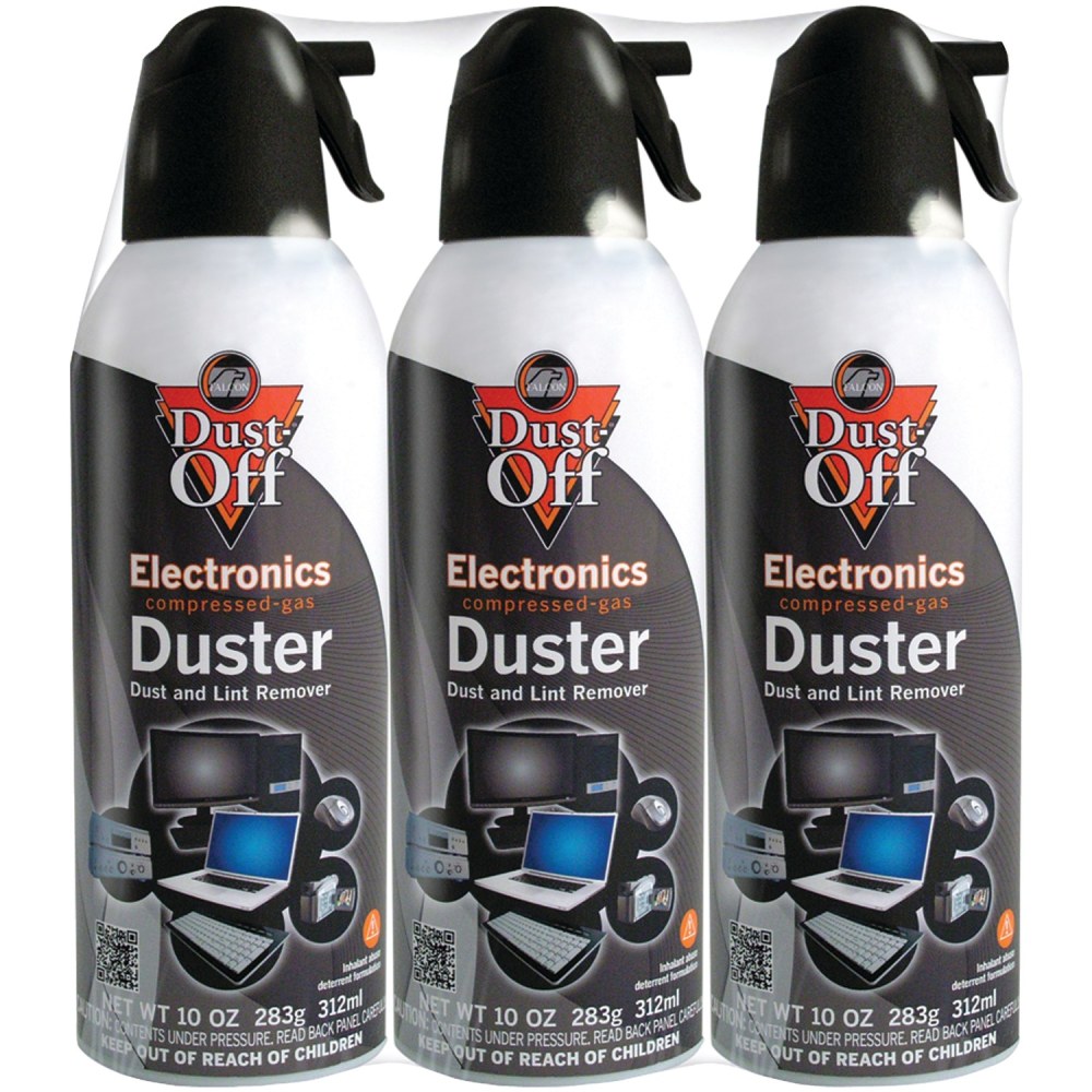 Dust-Off Disposable Dusters, 10 Oz, Pack Of 3 Dusters MPN:DPSXL3