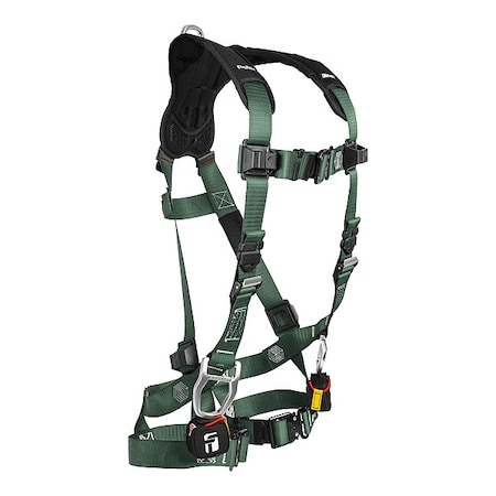 Full Body Harness, 2XL/3XL, 420 lb, Quick-Connect Chest/ Quick-Connect Leg Straps MPN:19103DQC2X3X