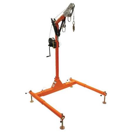 Davit System Kit, Aluminum/Steel, 8.25 H MPN:6050228W