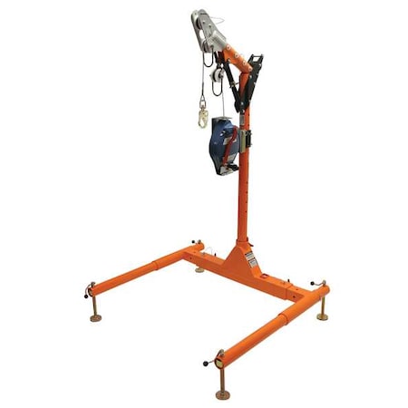 Davit System Kit, Aluminum/Steel, 8.25ft H MPN:6050328R