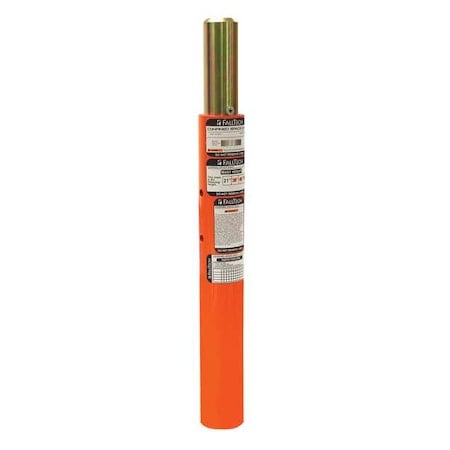 Center Post, Orange, 21 in H, Al/Steel MPN:6500321