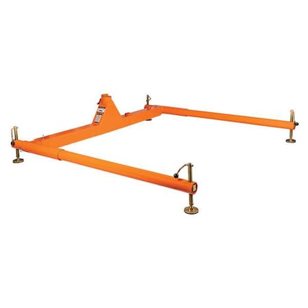 Portable Base, 48 in L, Powder Coated MPN:6500844