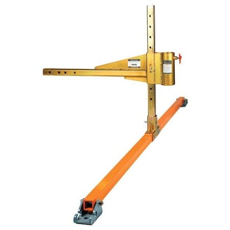 Vehicle Hitch Mount, Aluminum/Steel Base MPN:6501644
