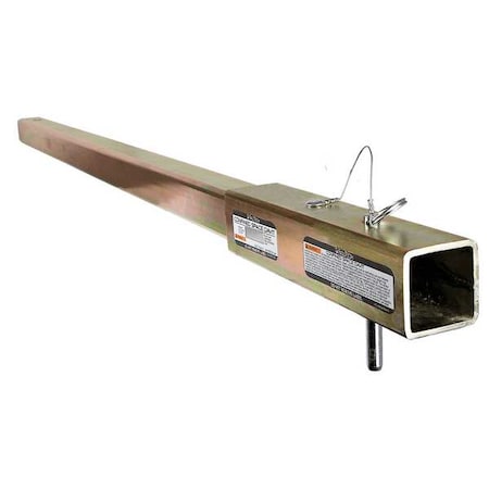 Vehicle Hitch Mount Extender, Plated MPN:651104