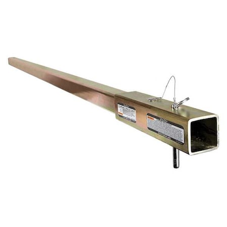 Vehicle Hitch Mount Extender, Plated MPN:651106