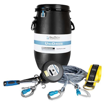 Decent Control, Al Carabiner, Black/Blue MPN:6813150K