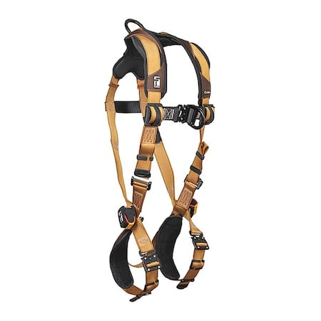 Not Applicable Full Body Harness, XL, 425 lb, Quick-Connect Chest/ Quick-Connect Leg Straps MPN:7082BFDXL