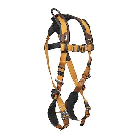 ComforTech® Full Body Harness, XL, 425 lb., Quick-Connect Chest/ Quick-Connect Leg Straps MPN:7082BXL