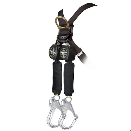 Not Applicable Self-Retracting Lifeline, 6 ft. Length, Carabiner, Steel, 2 Leg(s) MPN:72906TB5