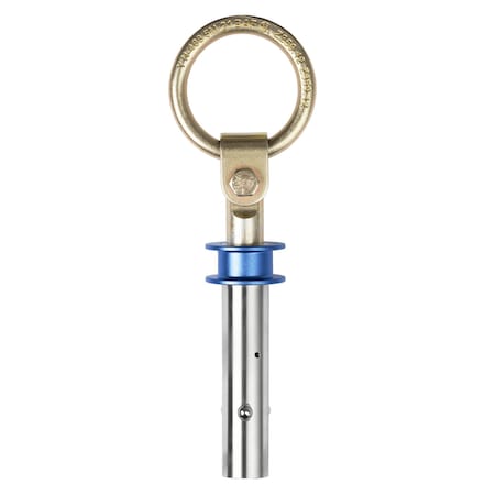 Concrete Anchor, 10 in Length, 310 lb Weigth Capacity, Stainless Steel Anchor, Ring MPN:7446