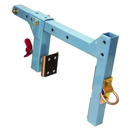 Wall Anchor, 26 in Length, 310 lb Weigth Capacity, Steel Anchor, Pivot D-Ring MPN:7460A