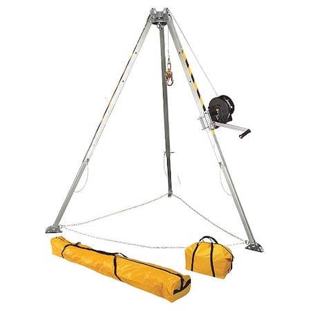 Confined Space Tripod, Black MPN:7507