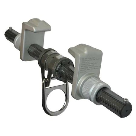 Beam Clamp, 20 in Length, 425 lb Weigth Capacity, Aluminum Anchor, Swivel D-Ring MPN:7533