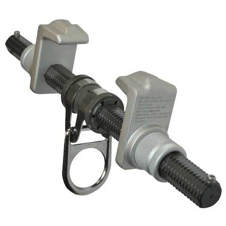 Trailing Beam Clamp, 25 1/2 in Length, 425 lb Weigth Capacity, Steel Anchor, Pivot D-Ring MPN:7534