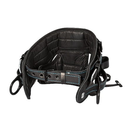 Body Belt, 6 D-Rings, Hips Location, Steel, Includes Padding: Yes, M MPN:8050M