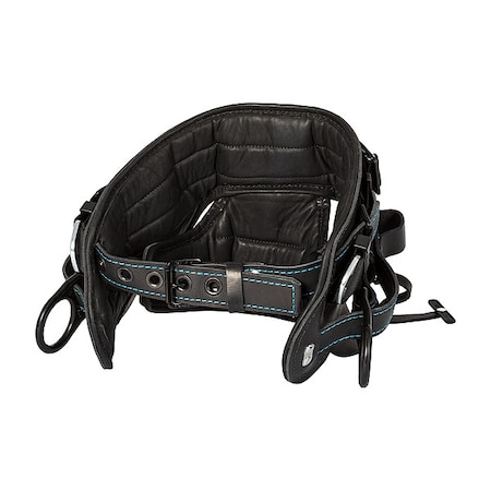 Body Belt, 6 D-Rings, Hips Location, Steel, Includes Padding: Yes, XL MPN:8050XL