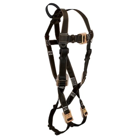 Fall Protection Harness, Universal, 425 lb, Quick-Connect Chest/ Quick-Connect Leg Straps MPN:8087