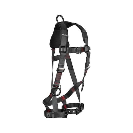 Not Applicable Fall Protection Harness, 2XL/3XL, 425 lb, Quick-Connect Chest/ Tongue Leg Straps MPN:81422X3X
