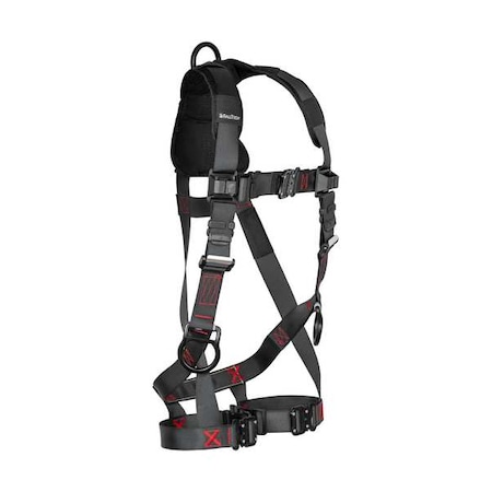 Not Applicable Fall Protection Harness, L/XL, 425 lb, Quick-Connect Chest/ Quick-Connect Leg Straps MPN:8142QCLXL