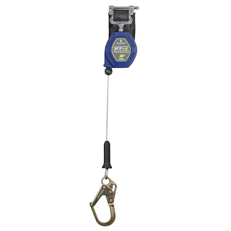 FT-X Self Retracting Lifeline, 8 ft. Length, Quick-Connect, Aluminum, 1 Leg(s) MPN:82808SP0