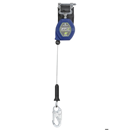 FT-X Self Retracting Lifeline, 8 ft. Length, Quick-Connect, Aluminum, 1 Leg(s) MPN:82808SP1