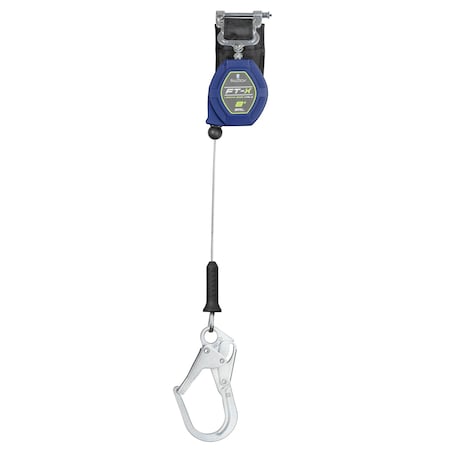 FT-X Self Retracting Lifeline, 8 ft. Length, Quick-Connect, Aluminum, 1 Leg(s) MPN:82808SP3