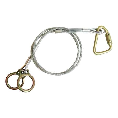 Anchor Sling, 6 ft Length, 425 lb Weigth Capacity, Steel Anchor, 5, 000 lb Tensile Strength MPN:84202DC