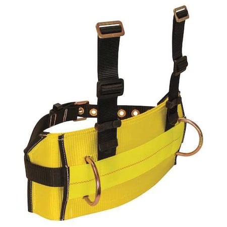 Belly Pad, Polyester, XL, For use with FallTech Roughneck Harnesses with Pass-Through Connection MPN:G8031XL