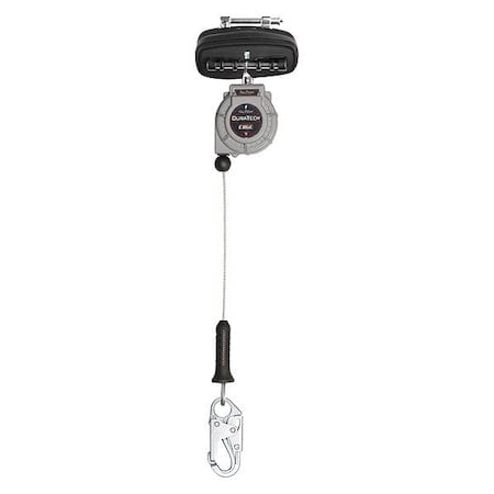 Not Applicable Self-Retracting Lifeline, 9 ft. Length, Quick-Connect, Aluminum, 1 Leg(s) MPN:G83909SP1